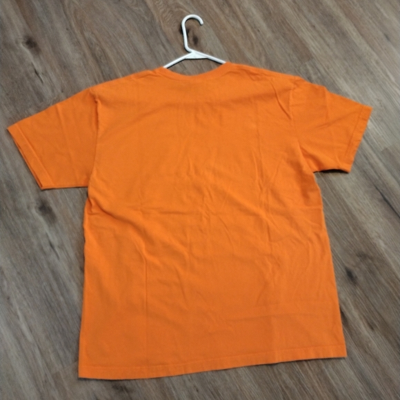 Men's Vtg Tommy Hilfiger Tommy Jeans T-shirt Orange Size M Medium Cotton #28 - Picture 8 of 10